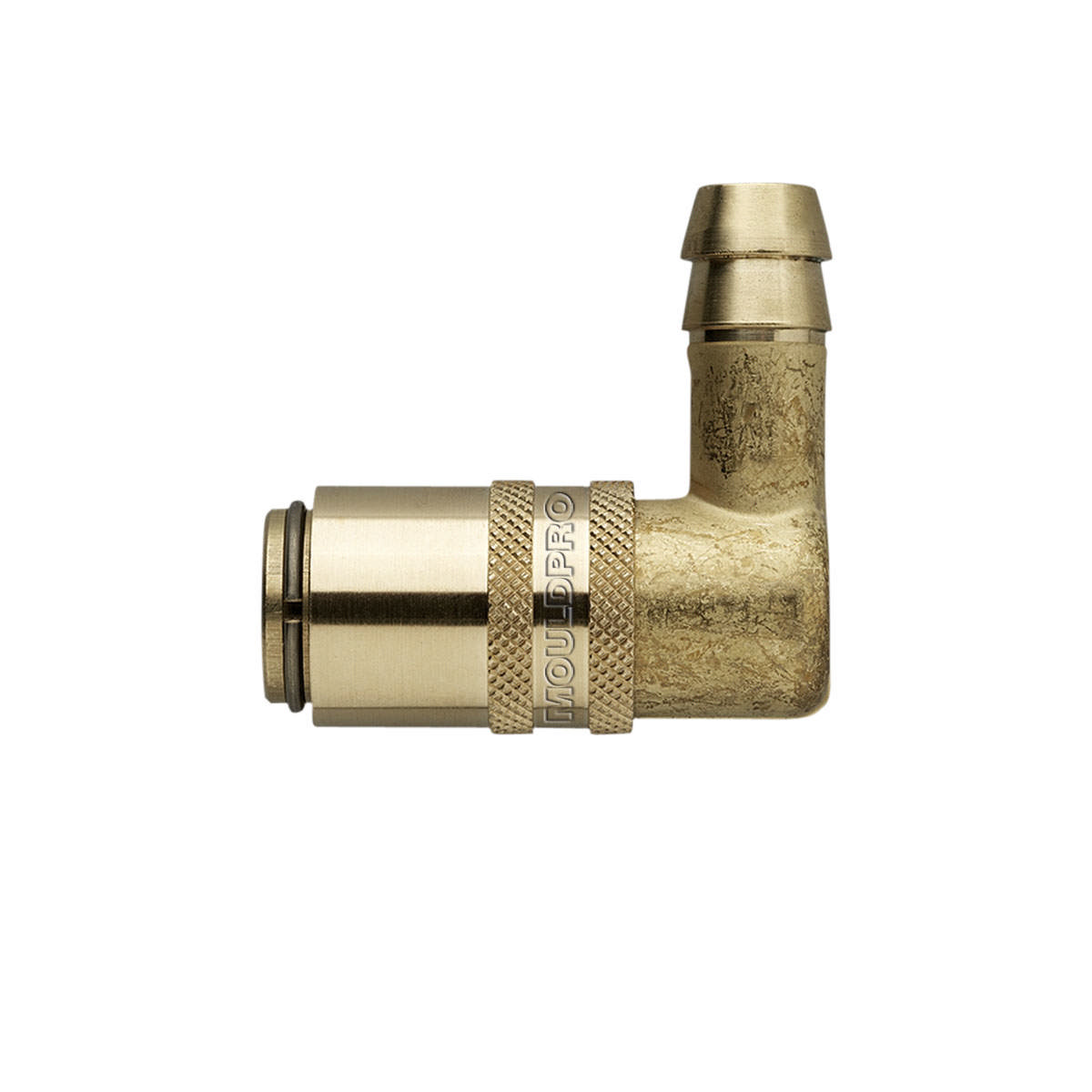 Schnellverschlusskupplung mit Schlauchtülle 90° - Typ EURO