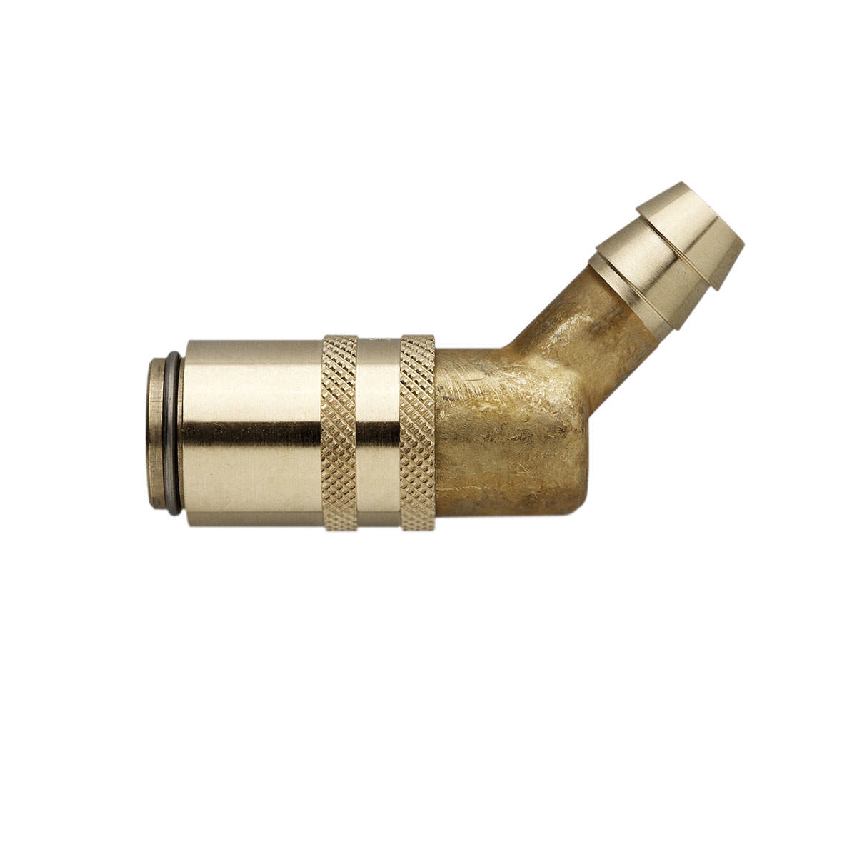 Schnellverschlusskupplung mit Schlauchtülle 45° - Typ EURO