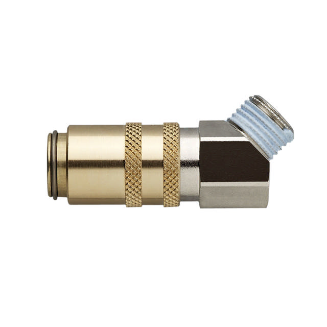  Schnellverschlusskupplung mit Außengewinde 45° - Typ EURO