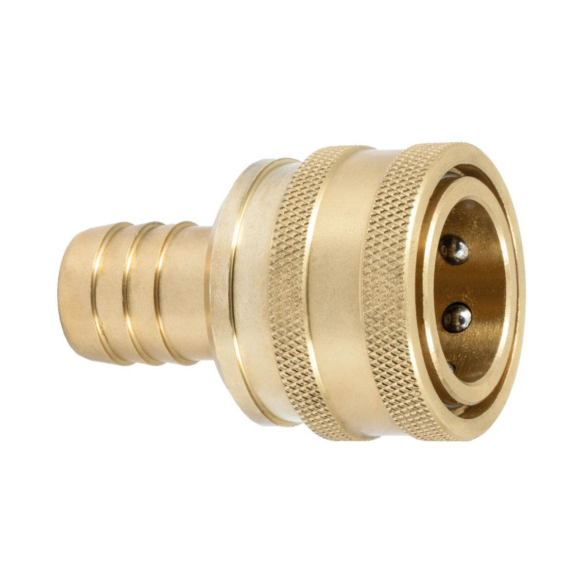 Kupplung für maximalen Durchfluss mit Schlauchtülle