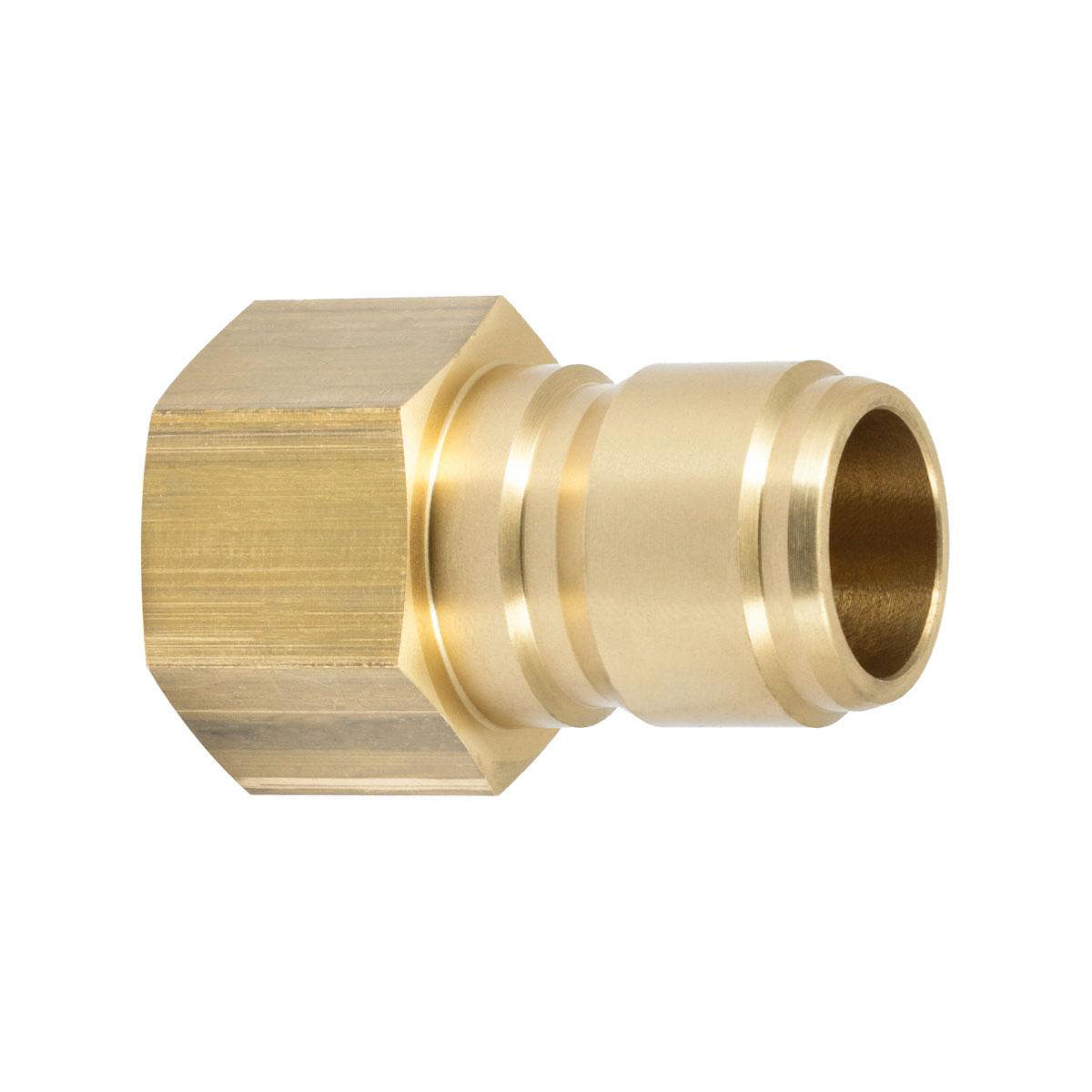 Schlauchkupplung für maximalen Durchfluss