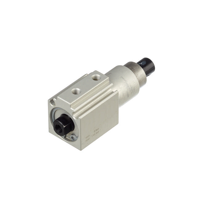 Short stroke pneumatic cylinder