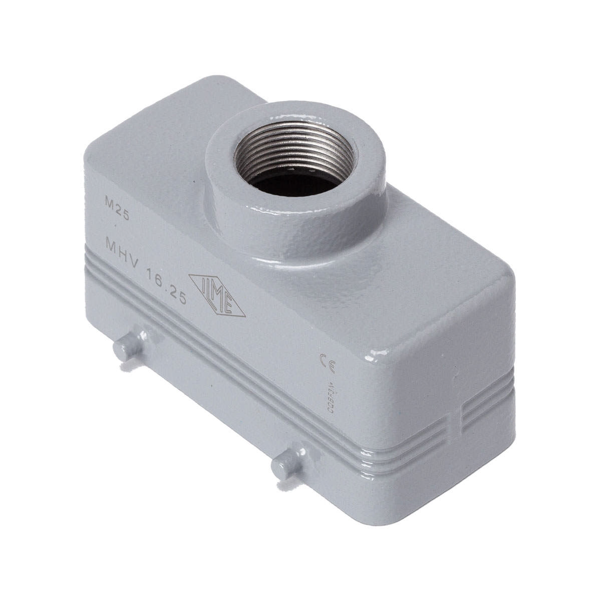 Tüllengehäuse - gerader Kabeleingang / 2 Verriegelungshebel