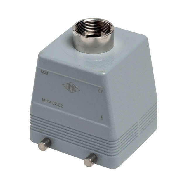 Tüllengehäuse - gerader Kabeleingang / 2 Verriegelungshebel